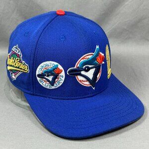 Toronto Blue Jays Pro Standard MLB Snapback Hat 1993 World Series 2 Logo Mens
